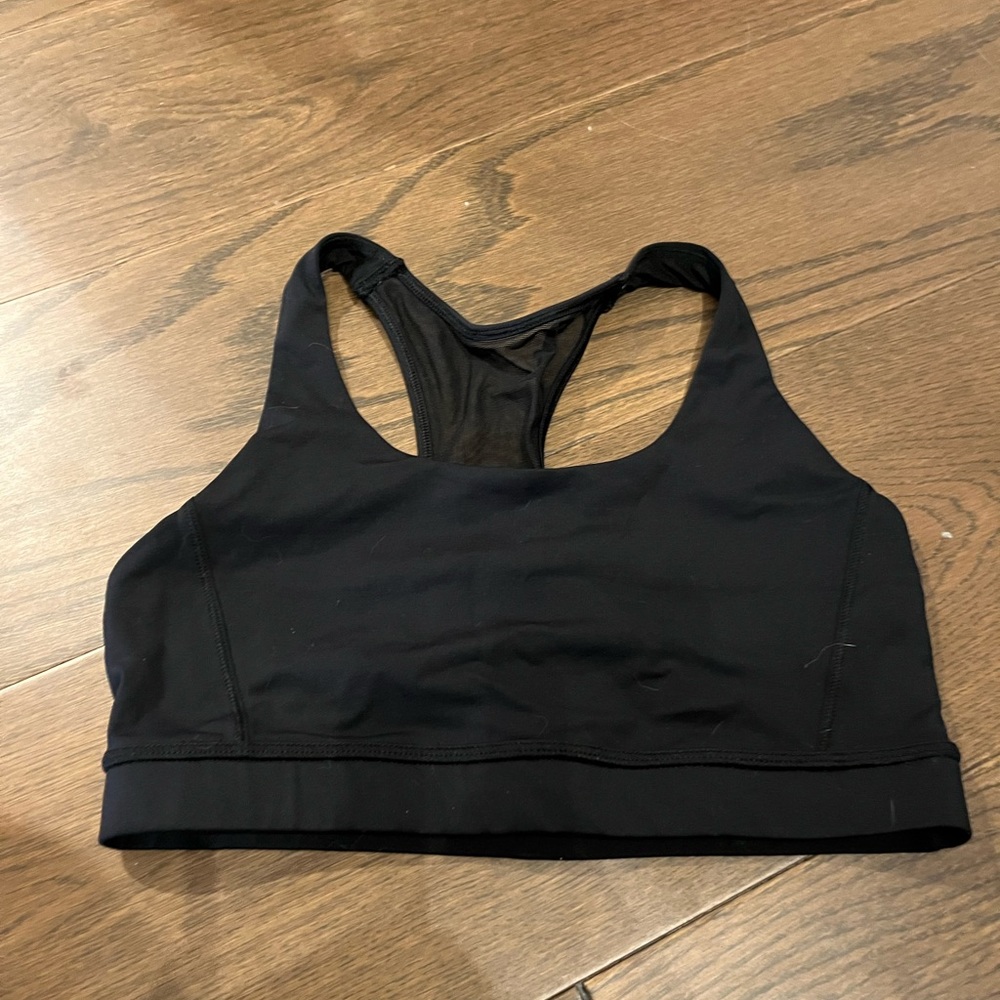 Lululemon Black Sports Bra 6